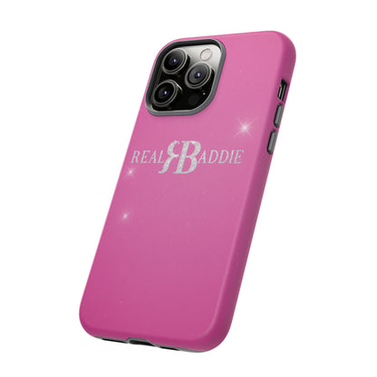 Real Baddie Tough Phone Case — Hot Pink Protective Case
