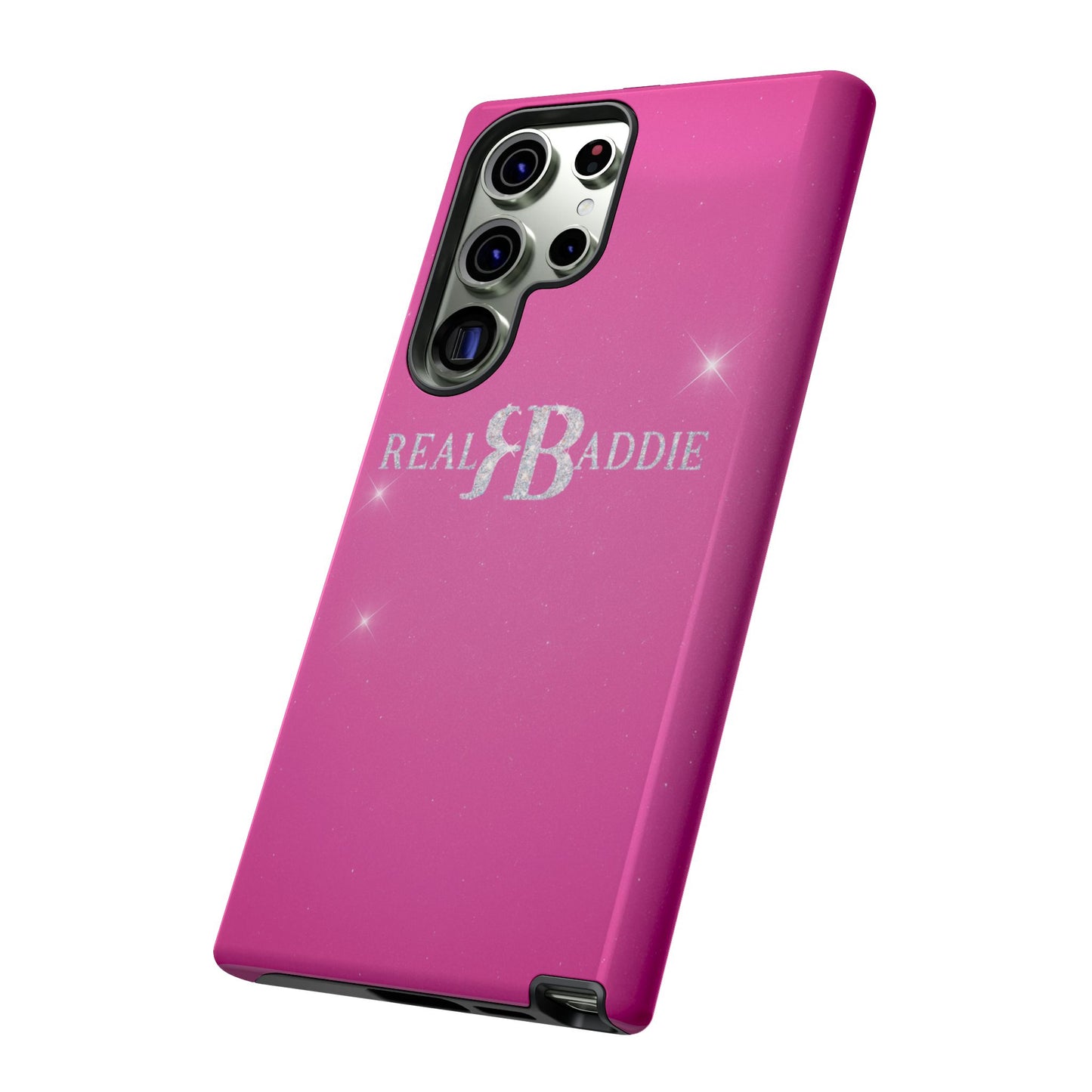 Real Baddie Tough Phone Case — Hot Pink Protective Case