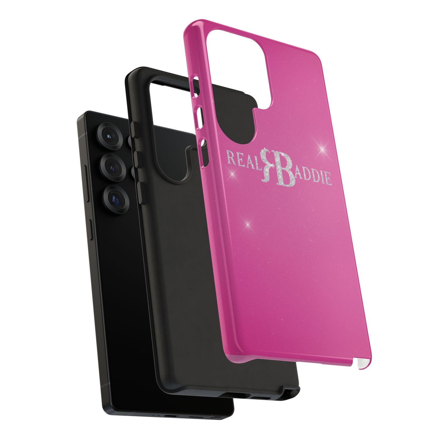 Real Baddie Tough Phone Case — Hot Pink Protective Case