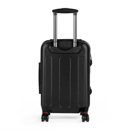 Real Baddie Pink Carry-On Suitcase — Sparkle Travel Luggage