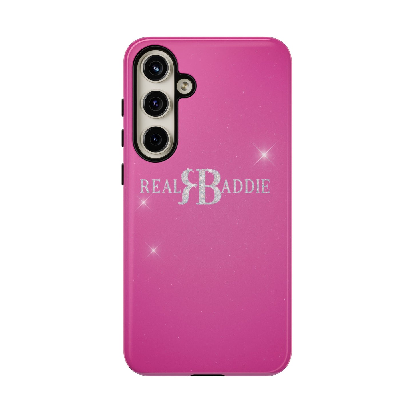 Real Baddie Tough Phone Case — Hot Pink Protective Case