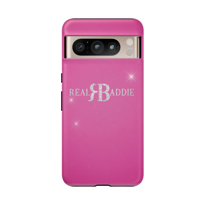 Real Baddie Tough Phone Case — Hot Pink Protective Case
