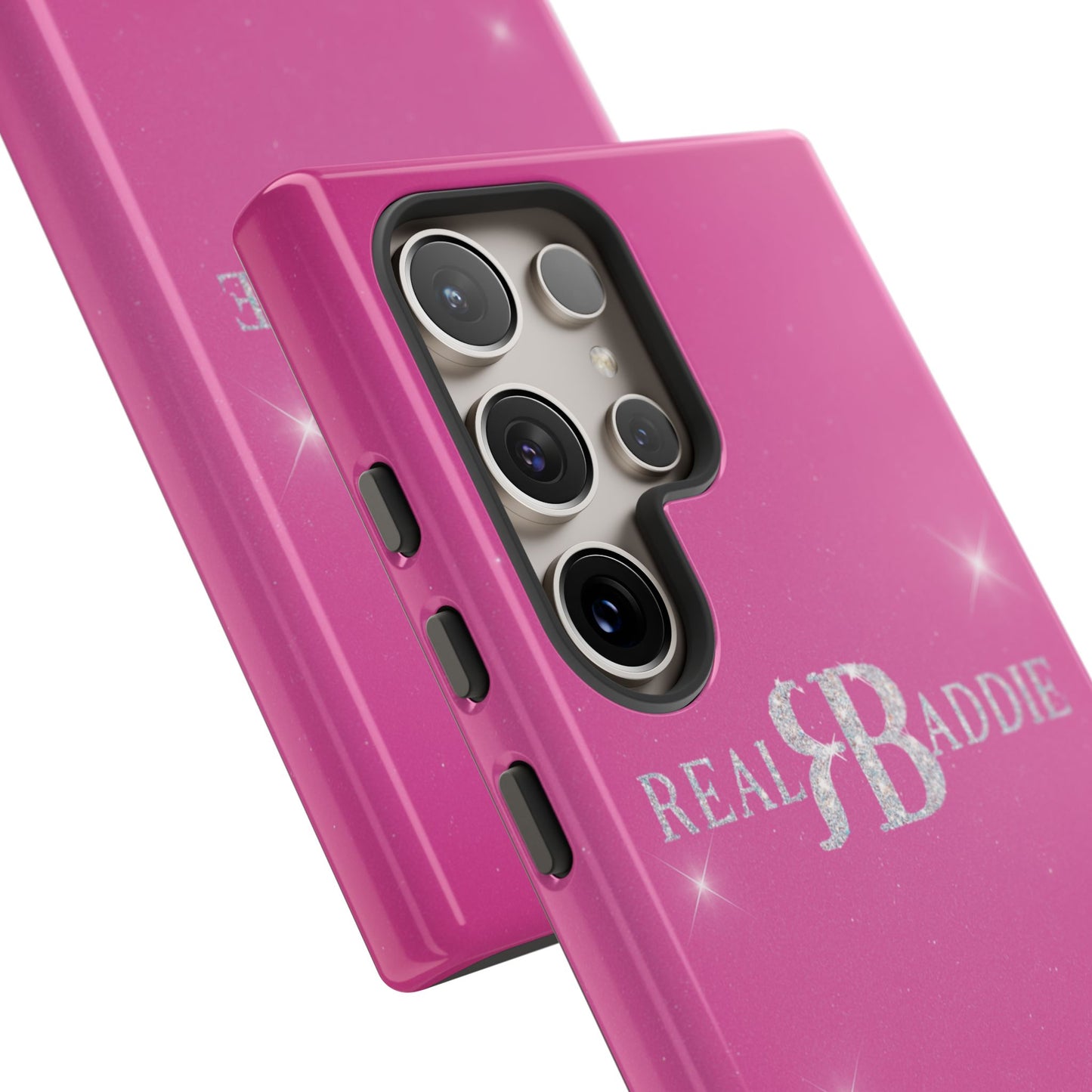 Real Baddie Tough Phone Case — Hot Pink Protective Case