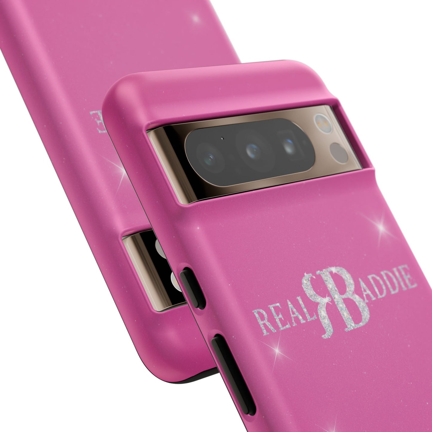 Real Baddie Tough Phone Case — Hot Pink Protective Case