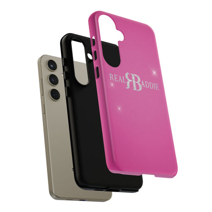 Real Baddie Tough Phone Case — Hot Pink Protective Case