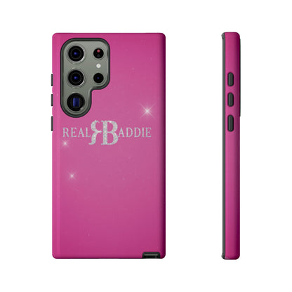 Real Baddie Tough Phone Case — Hot Pink Protective Case