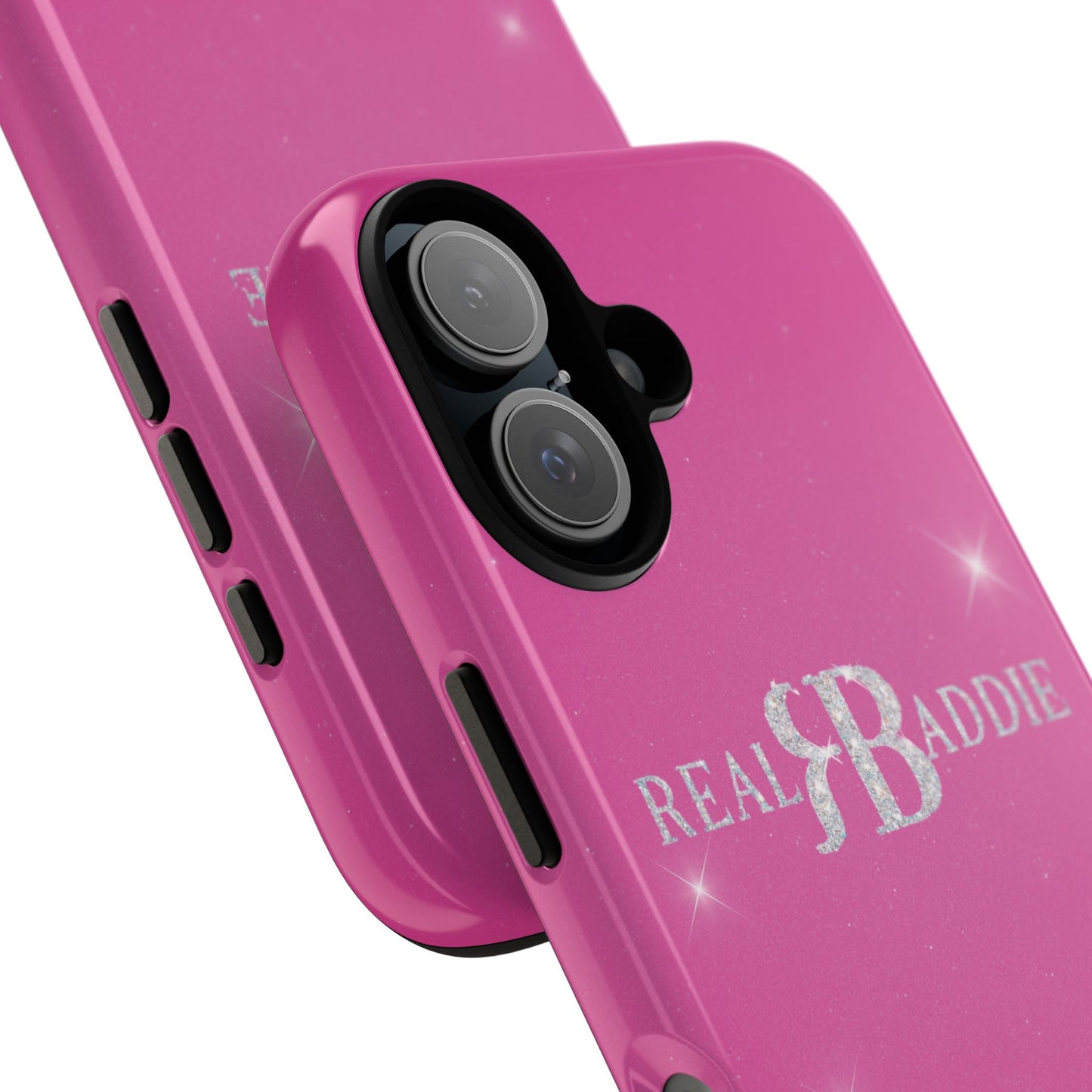 Real Baddie Tough Phone Case — Hot Pink Protective Case