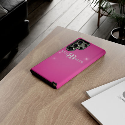 Real Baddie Tough Phone Case — Hot Pink Protective Case