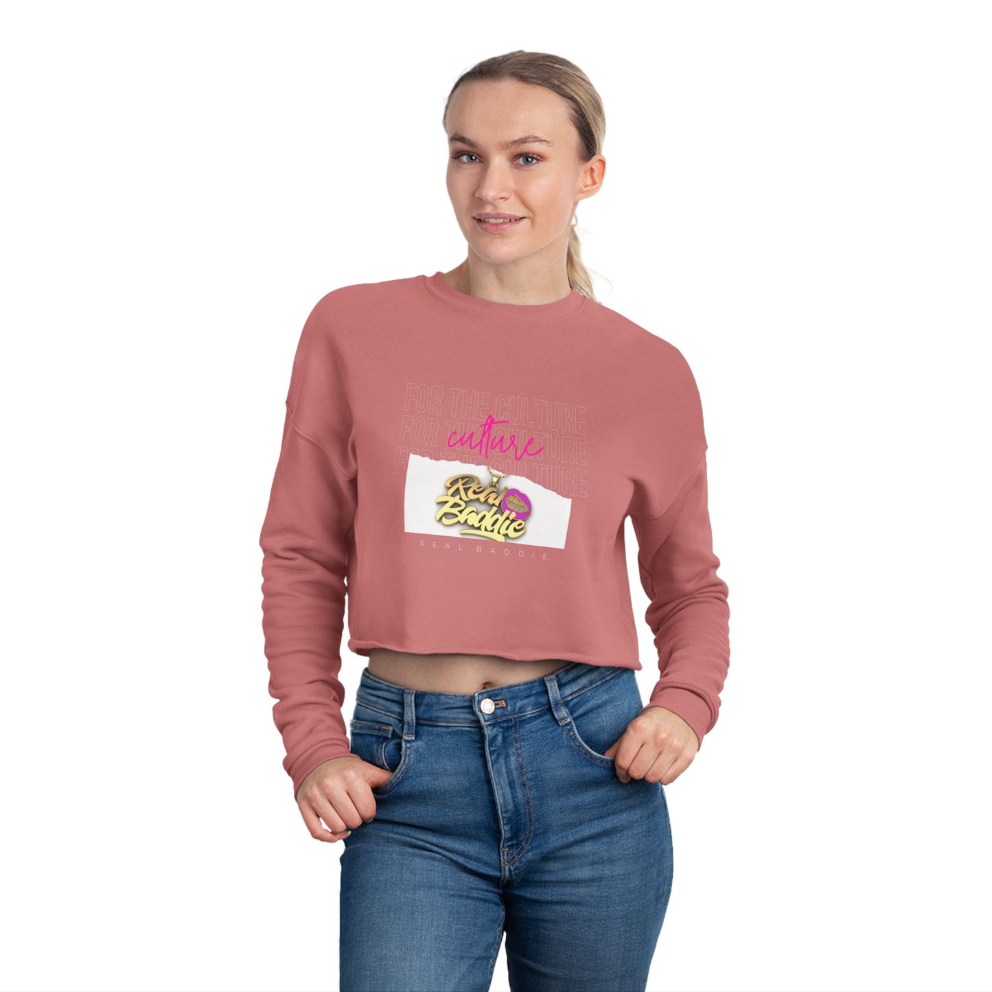 For The Culture Cropped Sweatshirt
