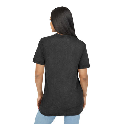 Vacation Vibes Acid-Wash Tee — "My Passport, Stay Tatted" Retro Beach Graphic