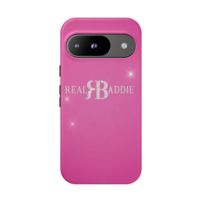 Real Baddie Tough Phone Case — Hot Pink Protective Case