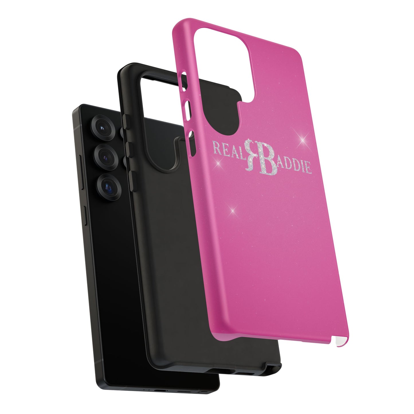 Real Baddie Tough Phone Case — Hot Pink Protective Case